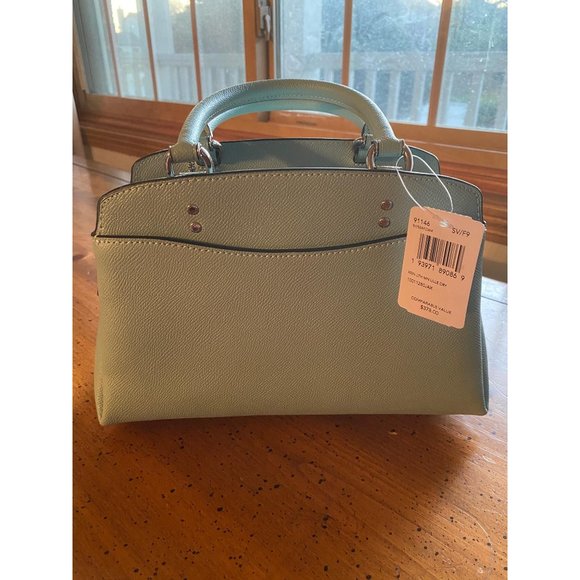NWOT COACH Mini Lillie Carryall Powder Blue - Picture 13 of 15